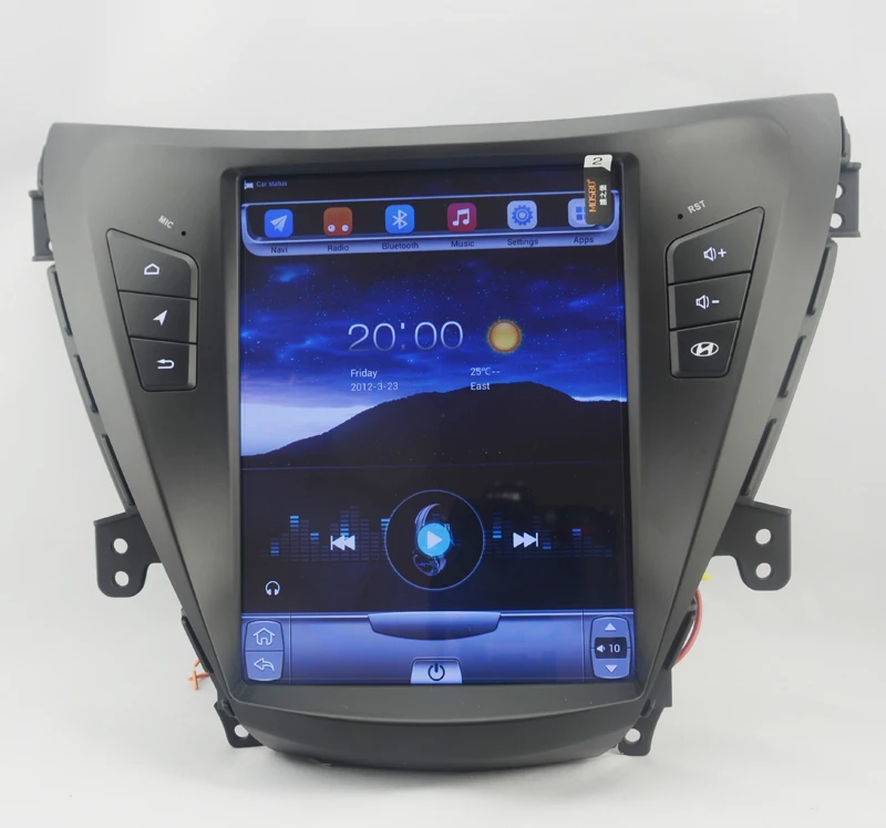 10.4" tesla style vertical screen android 6.0 Quad core Car GPS radio Navigation for Hyundai Elantra, Avante 2011-2013
10.4" tesla style vertical screen android 6.0 Quad core Car GPS radio Navigation for Hyundai Elantra, Avante 2011-2013