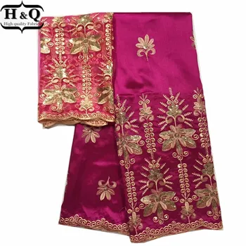 2018 Hot Plum Color Embroidered African George Lace Fabric And 2 Yards Tulle Lace Fabric With Sequins For Woman Clothes/Party
2018 Hot Plum Color Embroidered African George Lace Fabric And 2 Yards Tulle Lace Fabric With Sequins For Woman Clothes/Party