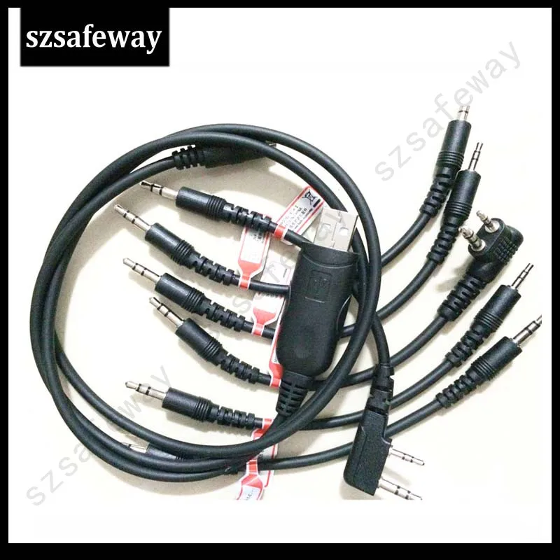 6 in 1 USB Programming Cable for Motorola HYT for ICOM BAOFENG PUXING for KENWOOD YAESU free shipping
6 in 1 USB Programming Cable for Motorola HYT for ICOM BAOFENG PUXING for KENWOOD YAESU free shipping