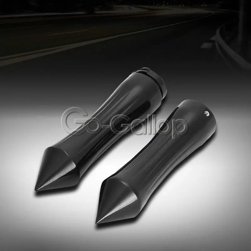 1" Black Spike Motorcycle Handlebar Hand Grips For Harley Sportster Dyna Softail Electra Glide XL 1200 883 Iron Cruiser Touring
1" Black Spike Motorcycle Handlebar Hand Grips For Harley Sportster Dyna Softail Electra Glide XL 1200 883 Iron Cruiser Touring