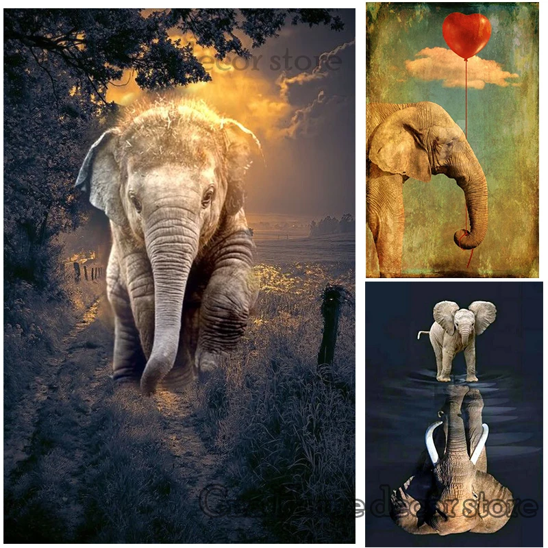 Elephant full 5D diy Needlework embroidery pattern resin mosaic diy diamond painting 3d cross stitch kits handmade room decor
Elephant full 5D diy Needlework embroidery pattern resin mosaic diy diamond painting 3d cross stitch kits handmade room decor