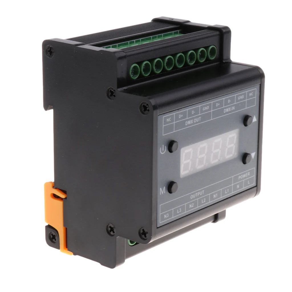 Smart Lighting DMX Triac Dimmer Brightness LED Light Controller AC 90-240V
Smart Lighting DMX Triac Dimmer Brightness LED Light Controller AC 90-240V
