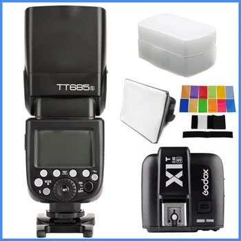 Godox TT685S 2.4G HSS TTL II GN60 Camera Flash+X1T-S Wireless Trigger for Sony A7 III A7III A9 A7 A7R A7S II A6000 A6300
Godox TT685S 2.4G HSS TTL II GN60 Camera Flash+X1T-S Wireless Trigger for Sony A7 III A7III A9 A7 A7R A7S II A6000 A6300