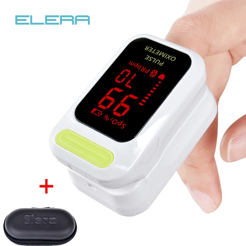 ELERA New Automatic Finger Pulse Oximeter With Case Blood Oxygen Saturation SpO2 PR LED CE oximetro de dedo pulse oximeter
ELERA New Automatic Finger Pulse Oximeter With Case Blood Oxygen Saturation SpO2 PR LED CE oximetro de dedo pulse oximeter
