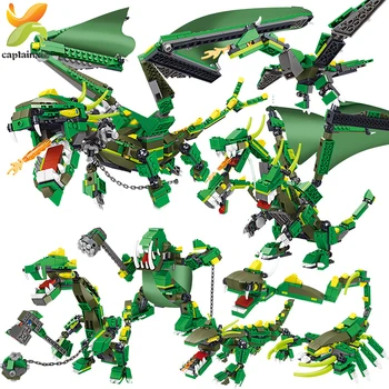 660pcs 8in1 Ninja Mecha Figures Dragon Building Blocks Mighty Dinosaurs Bricks Educational Toys For Children Boys
660pcs 8in1 Ninja Mecha Figures Dragon Building Blocks Mighty Dinosaurs Bricks Educational Toys For Children Boys