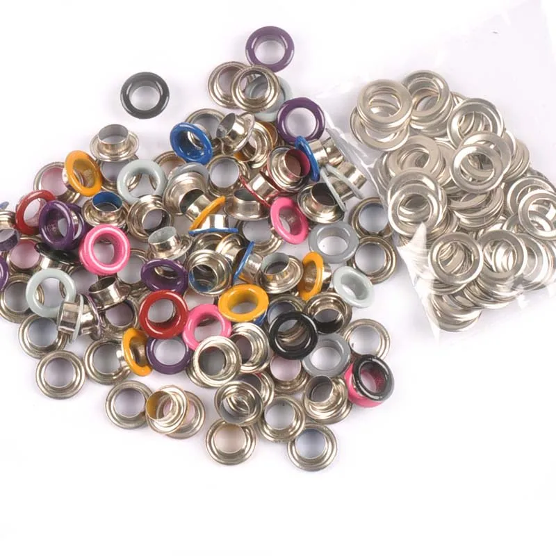 100Pcs Mix Metal Eyelets For Garment Accessories Embellishment Scrapbook Home Decor DIY Apparel Sewing Handmade Tools 10mm
100Pcs Mix Metal Eyelets For Garment Accessories Embellishment Scrapbook Home Decor DIY Apparel Sewing Handmade Tools 10mm