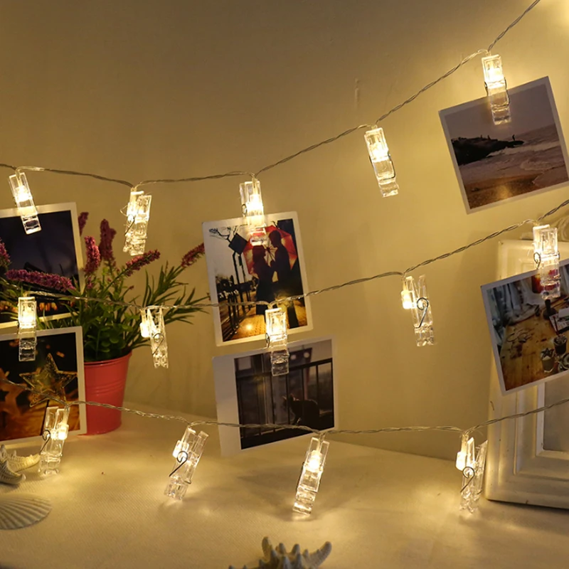 1.2M Photo Clip Holder LED String lights For Christmas New Year Party Wedding Home Decoration Fairy lights Battery
1.2M Photo Clip Holder LED String lights For Christmas New Year Party Wedding Home Decoration Fairy lights Battery