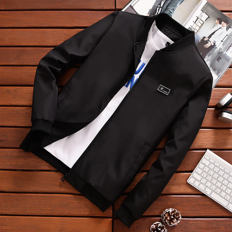 GREATINO 2019 New Spring Mens Jackets Black Solid Plus Velvet Windbreaker Male Baseball Bomber Jackets High Quality JS-2
GREATINO 2019 New Spring Mens Jackets Black Solid Plus Velvet Windbreaker Male Baseball Bomber Jackets High Quality JS-2