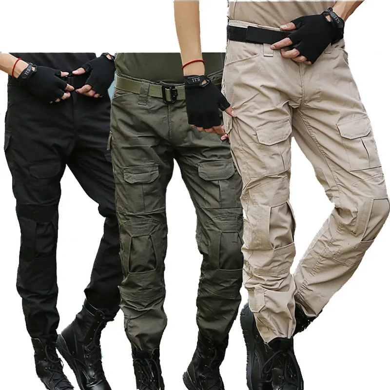 Mens Military Tactical Pants Black Multi-pocket Combat Trousers Airsoft Paintball Cargo Pants for Hunting Fishing Pants Male
Mens Military Tactical Pants Black Multi-pocket Combat Trousers Airsoft Paintball Cargo Pants for Hunting Fishing Pants Male