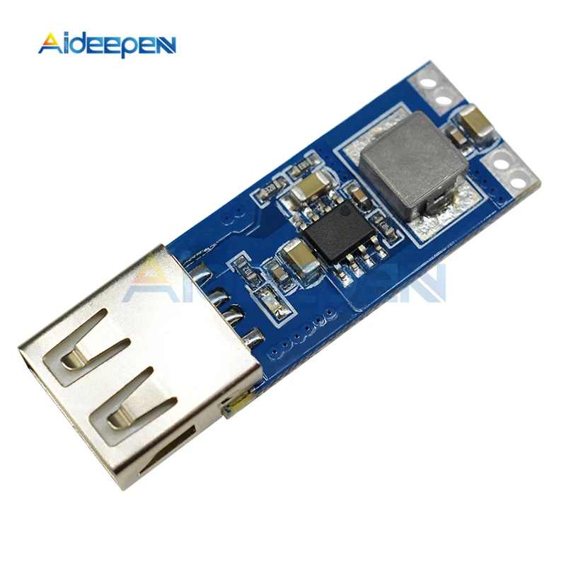 DC-DC 2.5V-5.5V to 5V 2A Max Step Up Power Module Power Bank Boost Converter Board USB Vehicle Mobile Charger
DC-DC 2.5V-5.5V to 5V 2A Max Step Up Power Module Power Bank Boost Converter Board USB Vehicle Mobile Charger