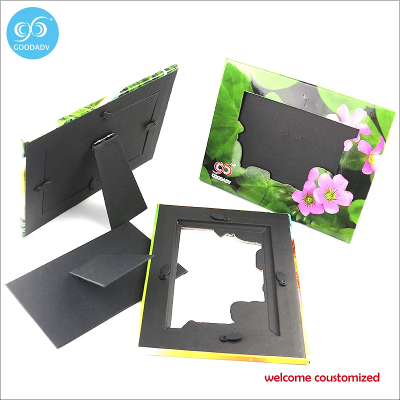 Image Unique design colorful photo picture frame cheap price random delivery square picture frame free shipping welcome OEM order