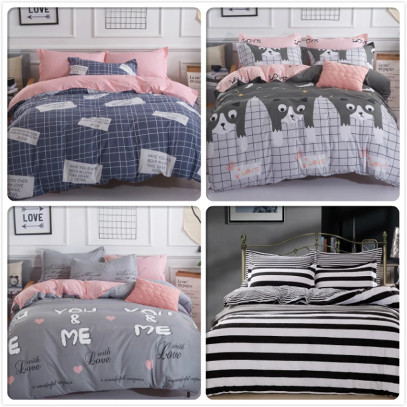 Top Quality Soft Cotton Bedding Set 3pcs/4pcs Kids Child Bed Linens Single Twin Queen King Size Duvet Cover New Creative 220x240
Top Quality Soft Cotton Bedding Set 3pcs/4pcs Kids Child Bed Linens Single Twin Queen King Size Duvet Cover New Creative 220x240