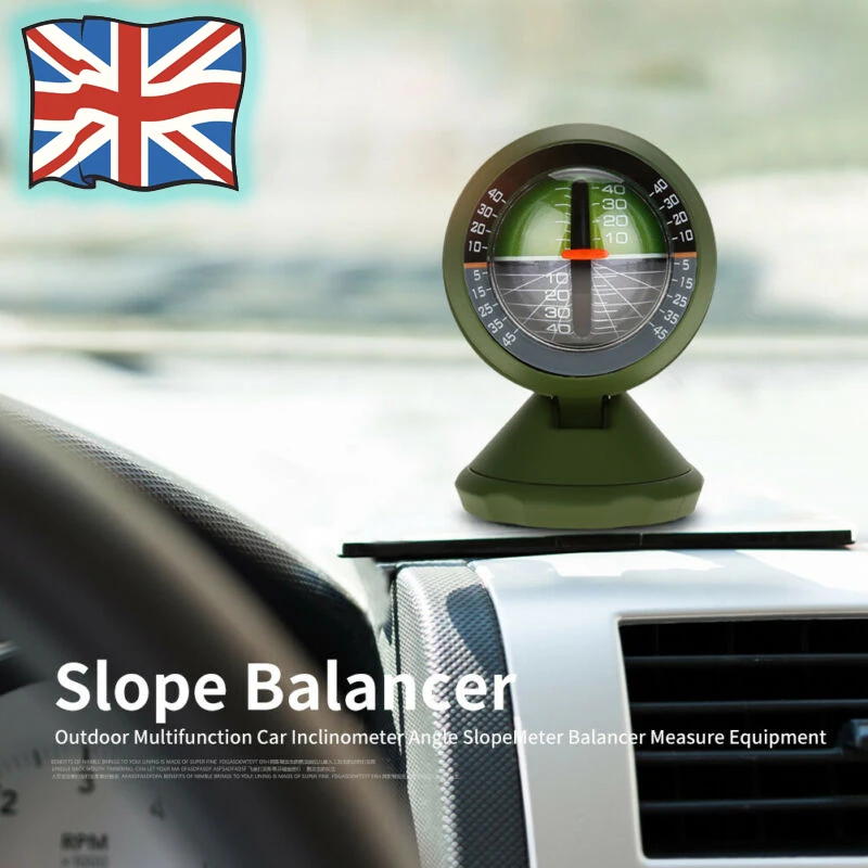 New Car Inclinometer Ergonomic Design Adjustable Viewing Angle Slope Meter Balancer Measure Vehicle Compass Gradient Balancer
New Car Inclinometer Ergonomic Design Adjustable Viewing Angle Slope Meter Balancer Measure Vehicle Compass Gradient Balancer