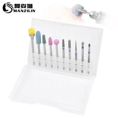 10pcs/box Nail Cutter for Manicure Drill Bit Grinding Head Grinding Nail Tips Remove Machine Dedicated Drill Bit Polishing Tool
10pcs/box Nail Cutter for Manicure Drill Bit Grinding Head Grinding Nail Tips Remove Machine Dedicated Drill Bit Polishing Tool