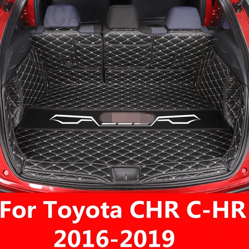 Для Toyota CHR C HR 2016 2021 коврик для багажника автомобиля специальный полный заднего