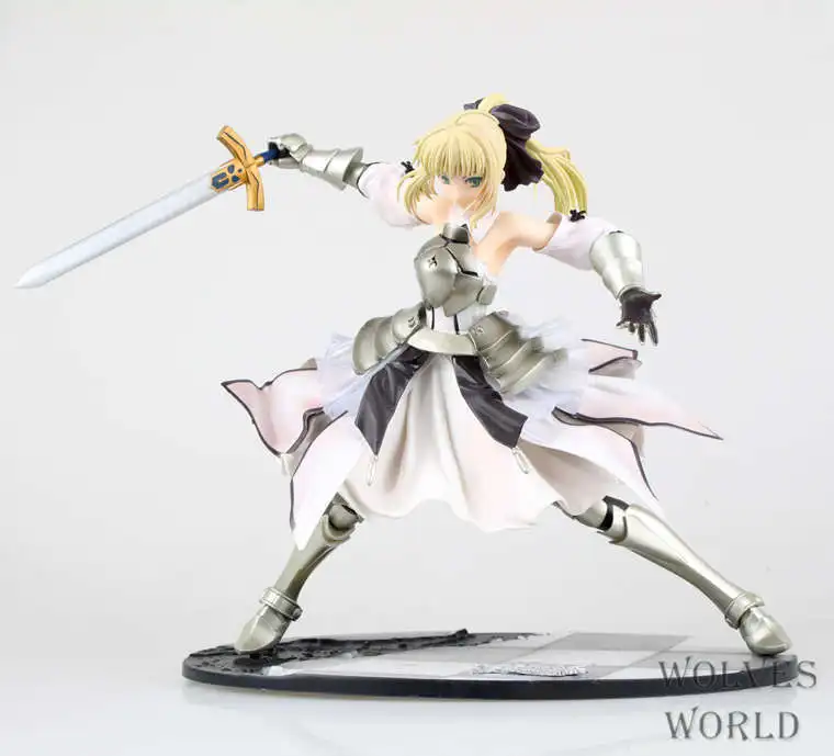 HKXZM Anime Fate Stay Night Fate 24CM Saber Lili Battle ver. PVC Figure Collectible Toy Model Briquedos Christmas Gift
HKXZM Anime Fate Stay Night Fate 24CM Saber Lili Battle ver. PVC Figure Collectible Toy Model Briquedos Christmas Gift