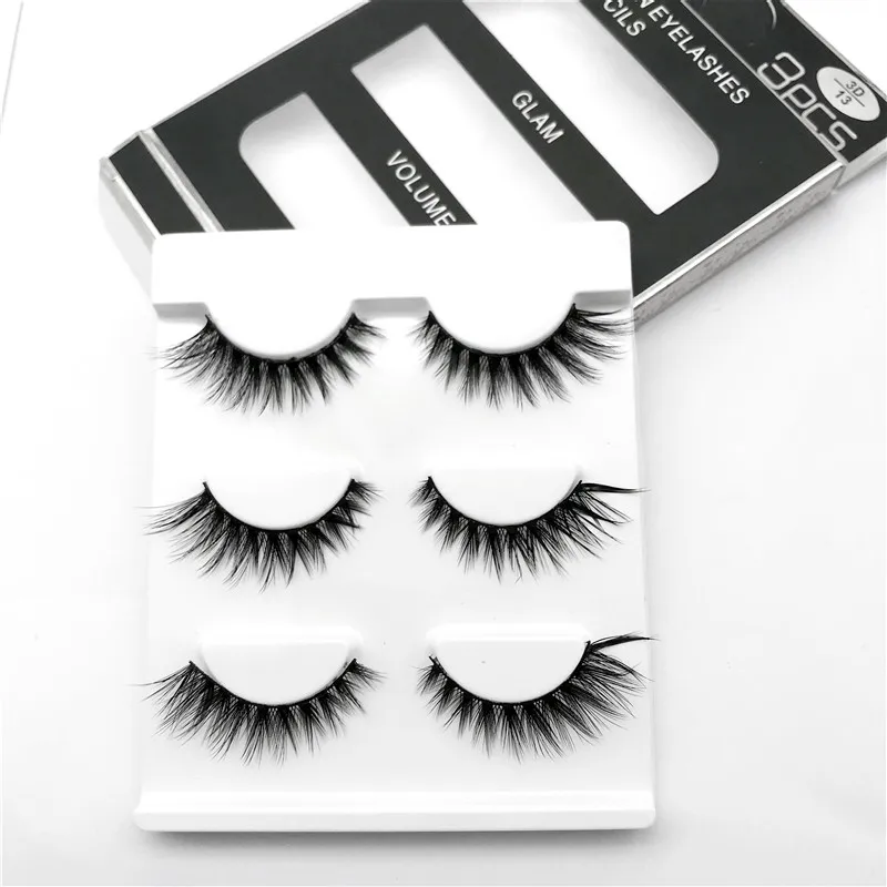 3 Pairs Mink Eyelashes Comfortable Soft Winged Cross Eyelashes Handmade Makeup False Eyelashes 3D Mink Lashes
3 Pairs Mink Eyelashes Comfortable Soft Winged Cross Eyelashes Handmade Makeup False Eyelashes 3D Mink Lashes