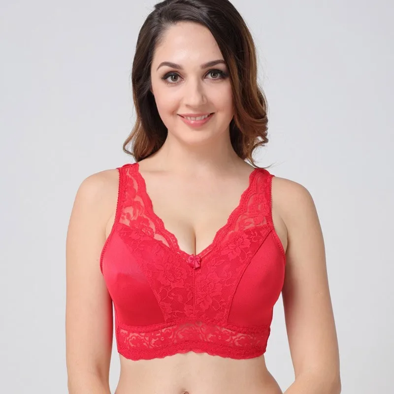 2019 Plus Size Women Underwear Vest Sporty Bra No Rims Breathable Soft Push Up Brassiere For Ladise Lingerie Sales Promotion
2019 Plus Size Women Underwear Vest Sporty Bra No Rims Breathable Soft Push Up Brassiere For Ladise Lingerie Sales Promotion