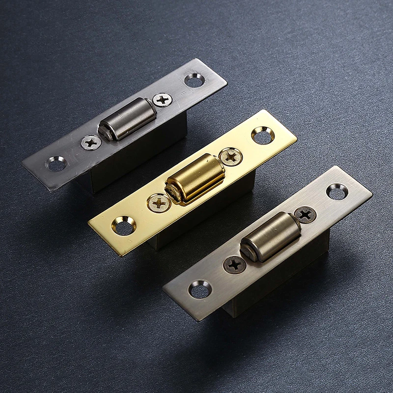 Stainless Steel Door Latches Cupboard Cabinet Roller Latch Lock Wooden Door Stops Furniture Hardware
Stainless Steel Door Latches Cupboard Cabinet Roller Latch Lock Wooden Door Stops Furniture Hardware