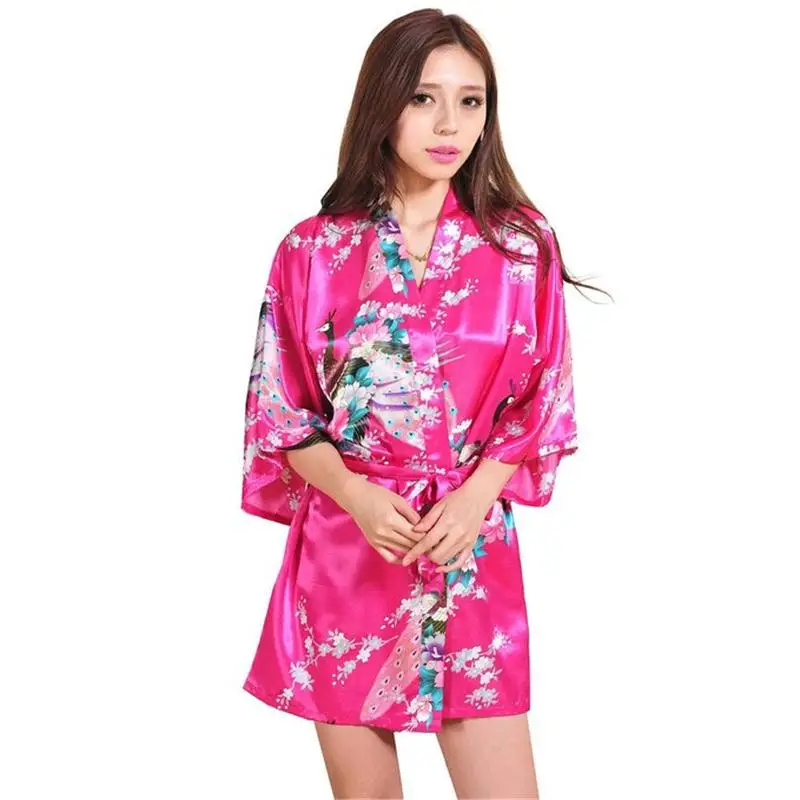 Hot Pink Chinese Women Silk Rayon Mini Robe Sexy Kimono Bath Gown Intimate Lingerie Pajama Plus Size S M L XL XXL XXXL ZS029
Hot Pink Chinese Women Silk Rayon Mini Robe Sexy Kimono Bath Gown Intimate Lingerie Pajama Plus Size S M L XL XXL XXXL ZS029