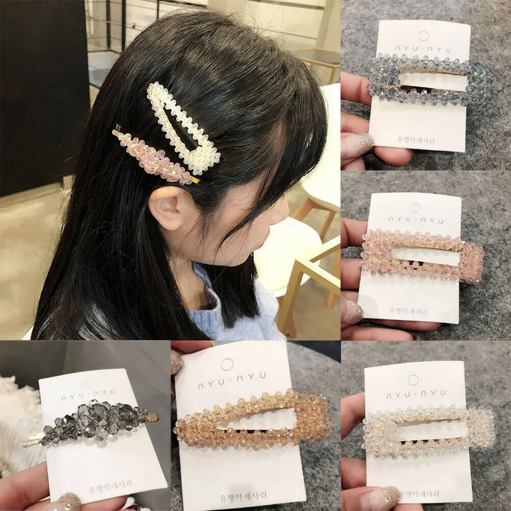 1 PC Elegant Hairpin for Womens Girls Crystal Rhinestone Hair Clip Flower Slide Grips Barrette Stick Hair Accessories Gift
1 PC Elegant Hairpin for Womens Girls Crystal Rhinestone Hair Clip Flower Slide Grips Barrette Stick Hair Accessories Gift