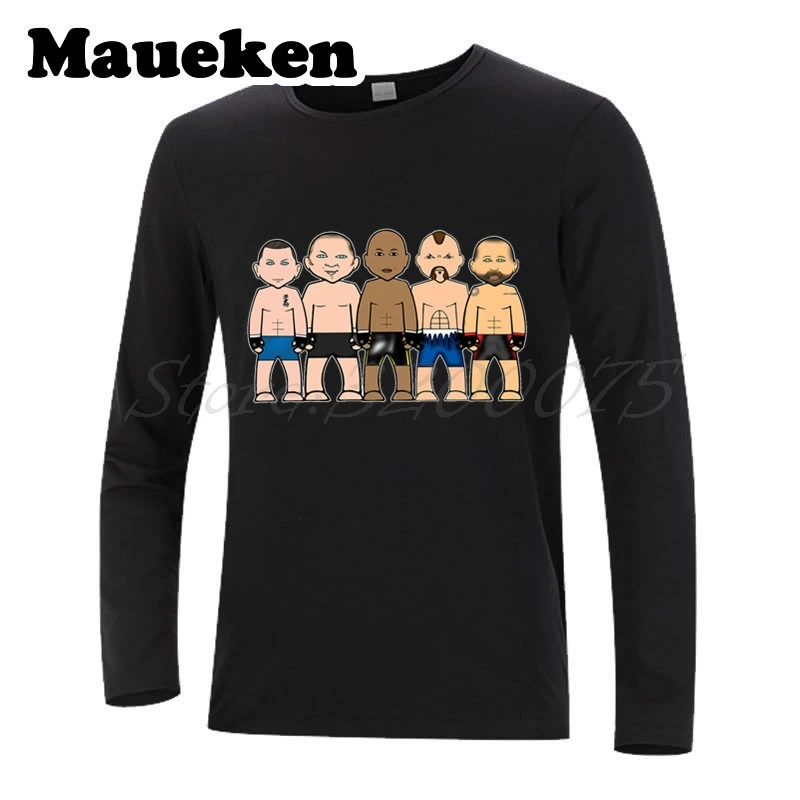 Men's Long Sleeve CAGE FIGHTING LEGENDS Georges St Pierre Fedor Emelianenko Anderson Silva Wanderlei Chuck Liddell W17080645
Men's Long Sleeve CAGE FIGHTING LEGENDS Georges St Pierre Fedor Emelianenko Anderson Silva Wanderlei Chuck Liddell W17080645