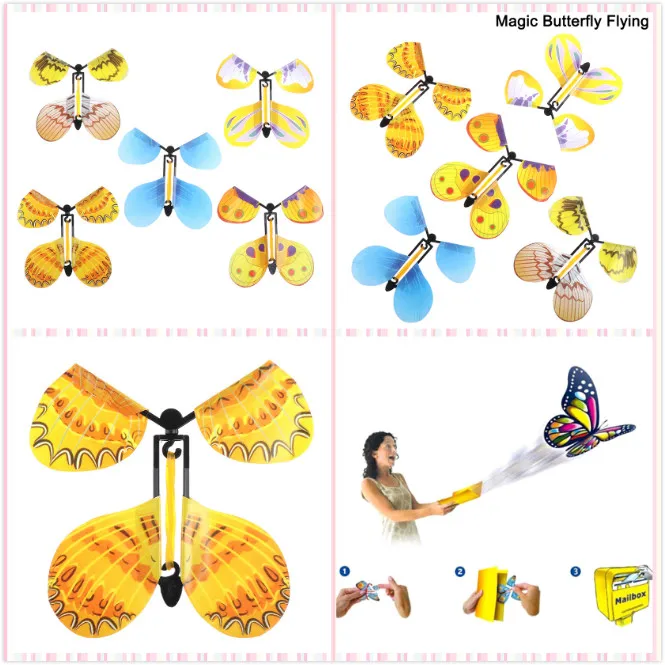 1/5 Pcs Solar Butterfly Wedding Transformation Fly Butterfly Butterfly flying Card Toy with Empty Hands Magic Props
1/5 Pcs Solar Butterfly Wedding Transformation Fly Butterfly Butterfly flying Card Toy with Empty Hands Magic Props