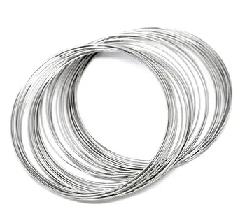 Double One 200 Loops Silver Bracelet Rigid Steel Memory Beading Wire for Jewelry Making
Double One 200 Loops Silver Bracelet Rigid Steel Memory Beading Wire for Jewelry Making