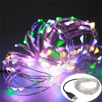 2M 5M 10M USB LED Fairy String Light 5V USB LED Holiday Lamp Lights Waterproof Christmas New year Wedding Home Party Decoration
2M 5M 10M USB LED Fairy String Light 5V USB LED Holiday Lamp Lights Waterproof Christmas New year Wedding Home Party Decoration