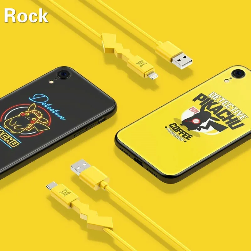 Rock USB C Cable Pokemon Detective Pikachu Derivative Graduation Gift Fast Charging Cord For Samsung A50 For iPhone
Rock USB C Cable Pokemon Detective Pikachu Derivative Graduation Gift Fast Charging Cord For Samsung A50 For iPhone