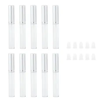 

5ml Empty Eyelashes Growth Liquid Dispenser Bottle Eyelash Mascara Container DIY Tool 10pcs Empty Container for Travel Use