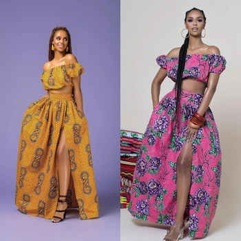 2020 Wholesale african skirts for women sexy split maxi party skirt ladies fashion traditional clothes floral printed
2020 Wholesale african skirts for women sexy split maxi party skirt ladies fashion traditional clothes floral printed