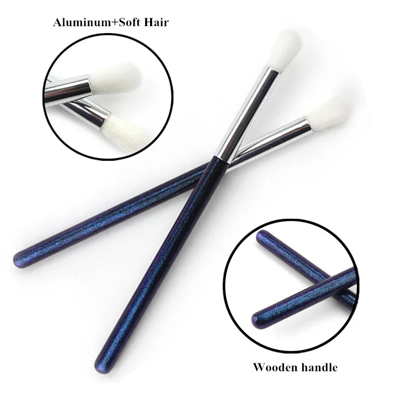 1PC Tapered Highlighter Brush Individual Nose Shadow Makeup Brush White Hair With Blue Purple Wood Handle Cosmetic Tools
1PC Tapered Highlighter Brush Individual Nose Shadow Makeup Brush White Hair With Blue Purple Wood Handle Cosmetic Tools