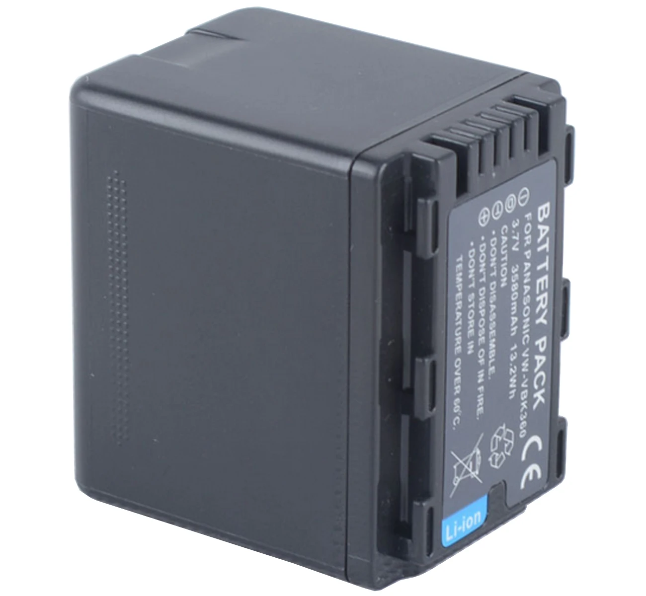 Rechargeable Lithium Ion Battery Pack for Panasonic VW-VBL090, VW-VBK180, VW-VBK360, VW-VBK360-K, VW-VBK360E-K, VW-VBK360GK
Rechargeable Lithium Ion Battery Pack for Panasonic VW-VBL090, VW-VBK180, VW-VBK360, VW-VBK360-K, VW-VBK360E-K, VW-VBK360GK