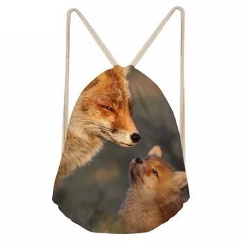 Casual Softback Drawstring Bags Woman Man Cute Animal Fox 3D Printing Backpacks Multi-function Large Beach Sack BagsSumka
Casual Softback Drawstring Bags Woman Man Cute Animal Fox 3D Printing Backpacks Multi-function Large Beach Sack BagsSumka