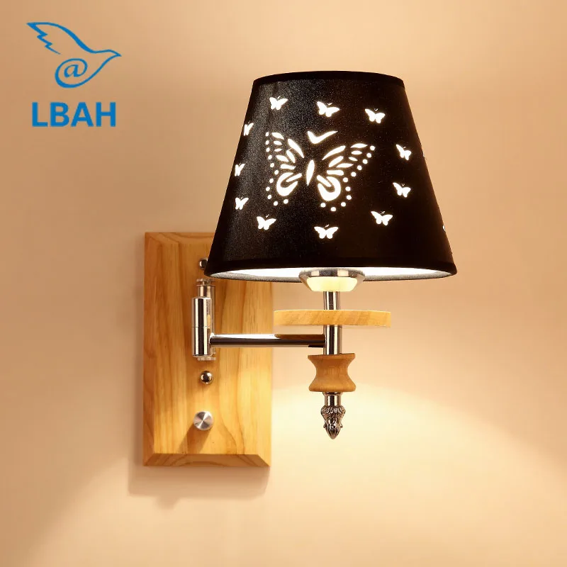 Wall lamp has bedroom contracted contemporary sitting room TV lamp bedside E27 helix sweet wooden art cloth art wall lamp
Wall lamp has bedroom contracted contemporary sitting room TV lamp bedside E27 helix sweet wooden art cloth art wall lamp