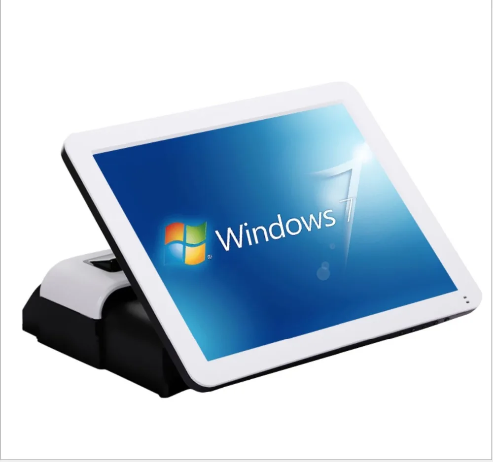Double screen 15 inch pos touch all in one pc with 40mm cash duawer and 80mmprinter
Double screen 15 inch pos touch all in one pc with 40mm cash duawer and 80mmprinter