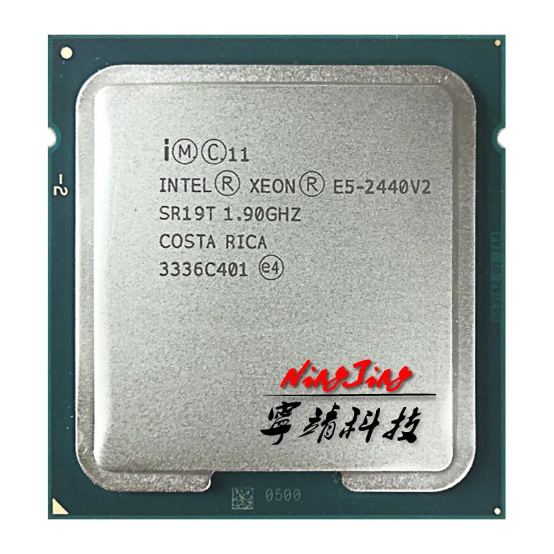 Процессор Intel Xeon E5 2440v2 2440 v2 1 9 ГГц Восьмиядерный 16 поточный ЦПУ 20 МБ 95 Вт LGA