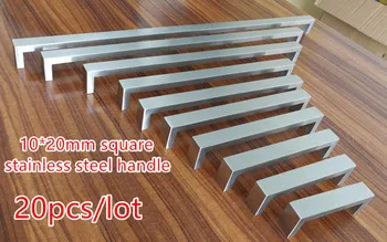 20pcs/lot 10*20mm Square Bar door handle Stainless Steel Kitchen Door Cabinet Handle Pull Knob 4.2"~24"
20pcs/lot 10*20mm Square Bar door handle Stainless Steel Kitchen Door Cabinet Handle Pull Knob 4.2"~24"