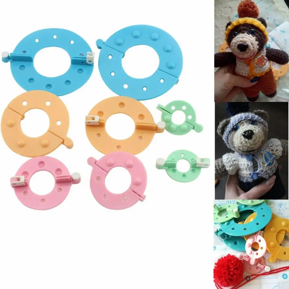 8pcs 4 Sizes pom pom maker Plastic Pompon Set Clover Fluff Ball Weaver Needle Craft Knitting Tool DIY Sewing Tools Color Random
8pcs 4 Sizes pom pom maker Plastic Pompon Set Clover Fluff Ball Weaver Needle Craft Knitting Tool DIY Sewing Tools Color Random
