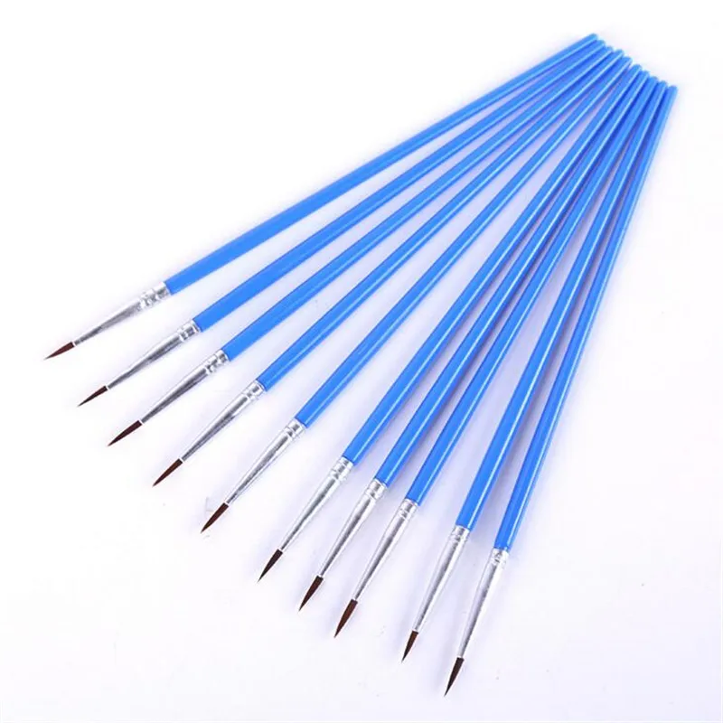 10 Pcs/Set Blue Painting Brush Pen Art Supplies Drawing Art Pen Paint Brush Nylon Brush Painting Pen for student kids stationery
10 Pcs/Set Blue Painting Brush Pen Art Supplies Drawing Art Pen Paint Brush Nylon Brush Painting Pen for student kids stationery