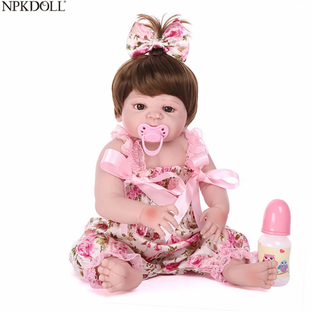 NPKDOLL 55cm Silicon Reborn Babies Full Body Princess Doll Toys For Children Price Play House Toy Realistic Dolls For Kids 
NPKDOLL 55cm Silicon Reborn Babies Full Body Princess Doll Toys For Children Price Play House Toy Realistic Dolls For Kids