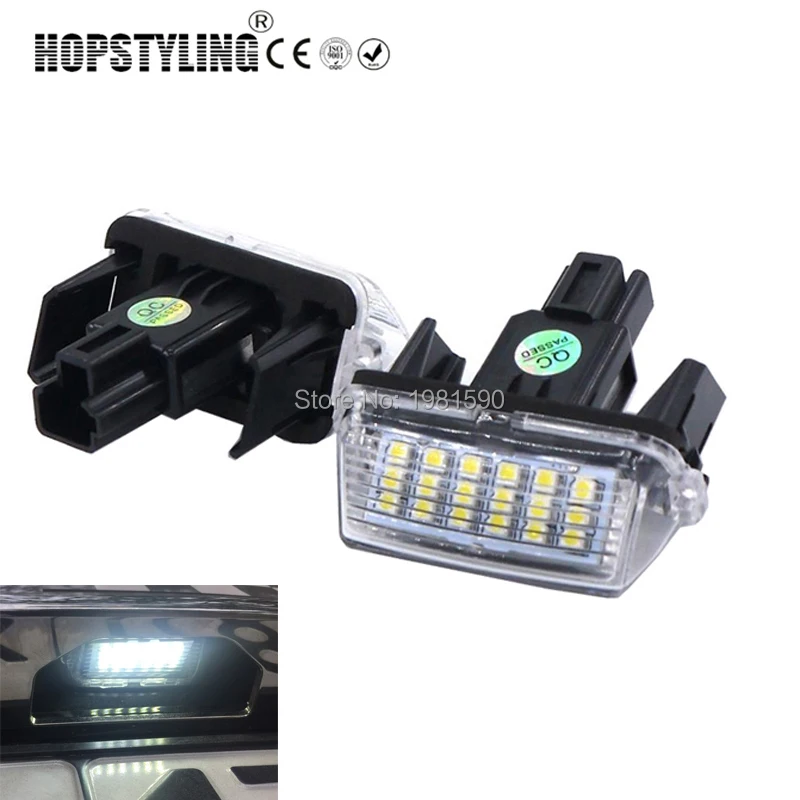 Hopstyling 2pcs 18SMD White LED rear tail License plate light For Toyota Yaris Camry Corolla Prius Verso Aur2 Car accessory lamp
Hopstyling 2pcs 18SMD White LED rear tail License plate light For Toyota Yaris Camry Corolla Prius Verso Aur2 Car accessory lamp
