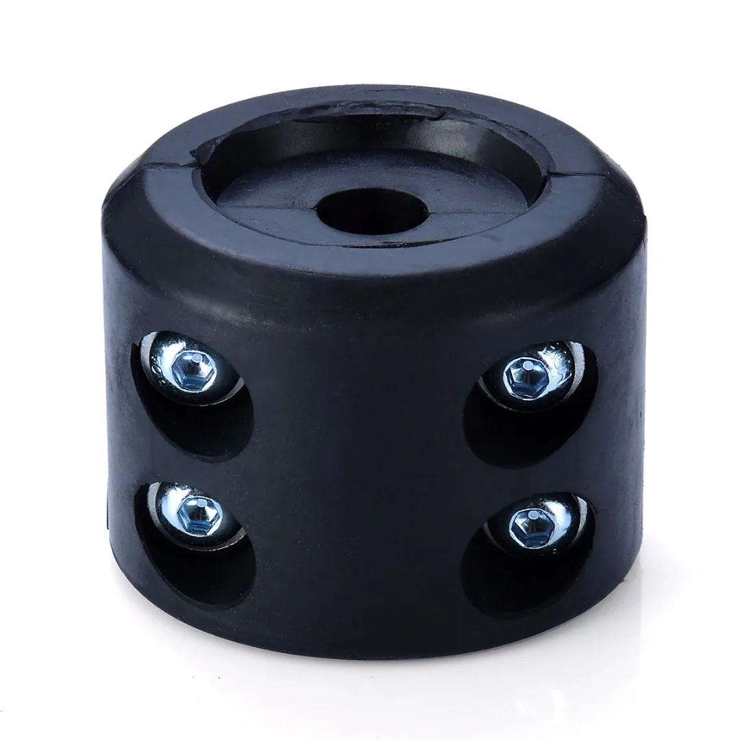 High Quality ATV UTV Winch Cable Hook Mount Stop Stopper Motor Rubber Winch Screwdriver Cushion Accessories Black