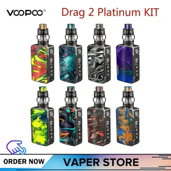 Original VOOPOO DRAG 2 Platinum Vape Kit With Drag 2 Mod 5ml Uforce T2 Tank Uforce U2 N3 177W Max Output Electronic Cigarette
Original VOOPOO DRAG 2 Platinum Vape Kit With Drag 2 Mod 5ml Uforce T2 Tank Uforce U2 N3 177W Max Output Electronic Cigarette