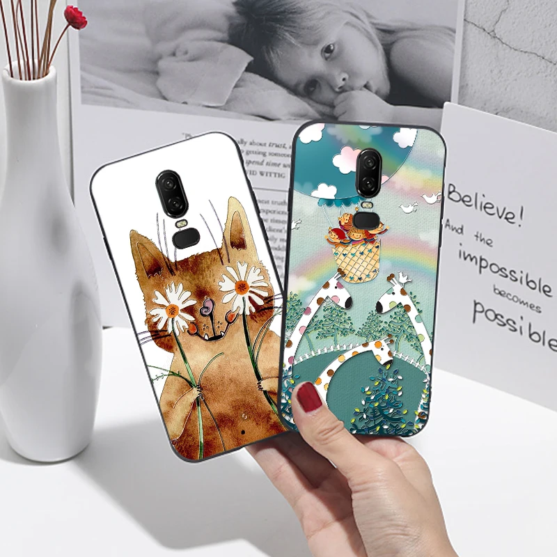 Cute 3D Emboss Cartoon Phone Case For Oneplus 3 One plus 3T 5 5T Cases Soft Silicone Cover For Oneplus 6 T 6T / 1+6
Cute 3D Emboss Cartoon Phone Case For Oneplus 3 One plus 3T 5 5T Cases Soft Silicone Cover For Oneplus 6 T 6T / 1+6
