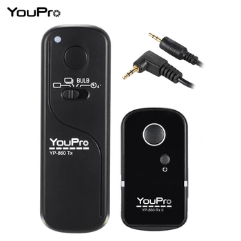 YouPro YP-860 DC2/E3/S2/L1 4 Options 2.4G Wireless Remote Control Shutter Release Transmitter Receiver for Nikon Series Camera
YouPro YP-860 DC2/E3/S2/L1 4 Options 2.4G Wireless Remote Control Shutter Release Transmitter Receiver for Nikon Series Camera