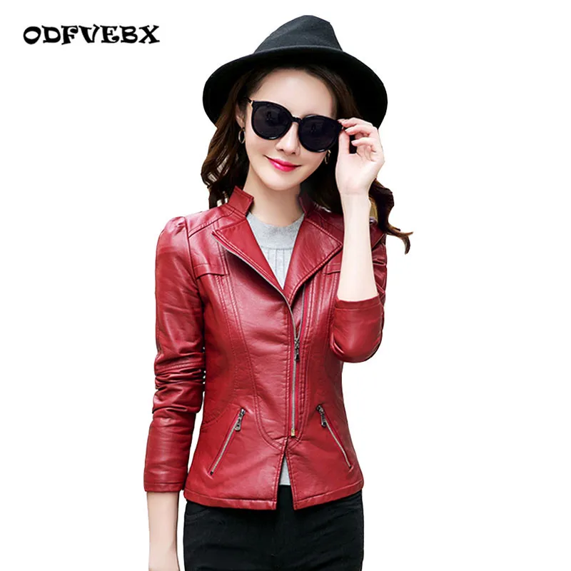 Fashion Short Slim Leather Female Collar PU Leather Jacket Motorcycle Jacket Suit Jacket Large Size Women's JacketsODFVEBX
Fashion Short Slim Leather Female Collar PU Leather Jacket Motorcycle Jacket Suit Jacket Large Size Women's JacketsODFVEBX