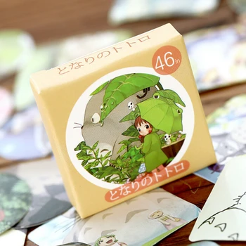 46 pcs/set Cute My Neighbor Totoro Cartoon Stickers Adhesive Stickers DIY Decoration Stickers
46 pcs/set Cute My Neighbor Totoro Cartoon Stickers Adhesive Stickers DIY Decoration Stickers