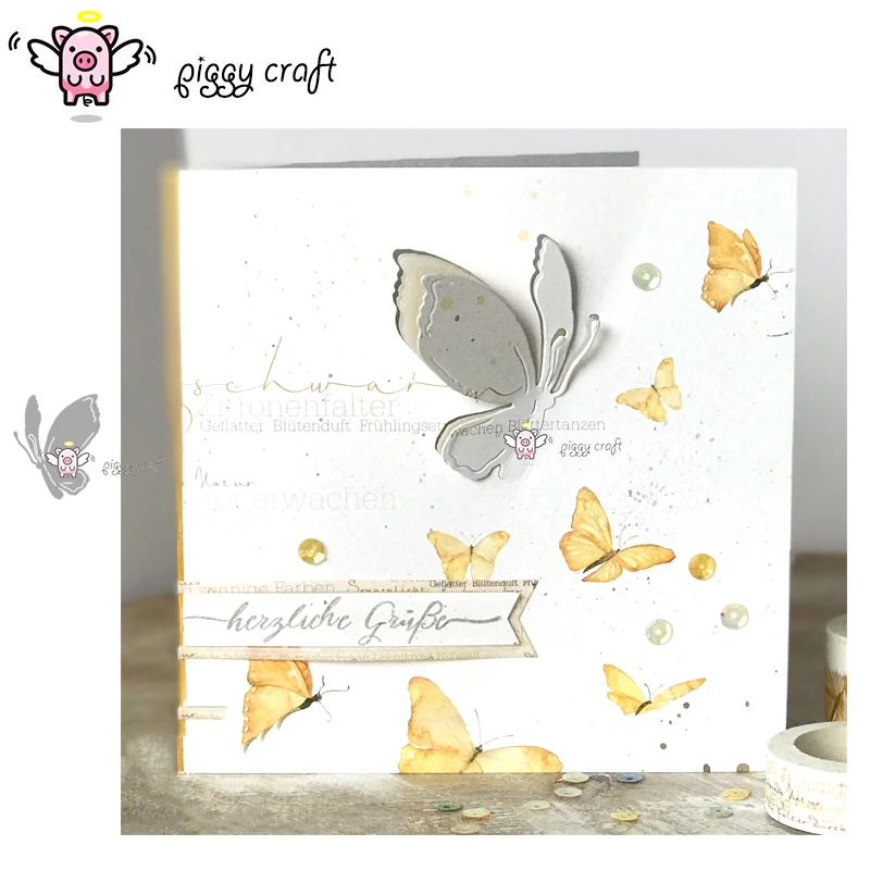 Piggy Craft metal cutting dies cut die mold 3D Butterfly decoration Scrapbook paper craft knife mould blade punch stencils dies
Piggy Craft metal cutting dies cut die mold 3D Butterfly decoration Scrapbook paper craft knife mould blade punch stencils dies